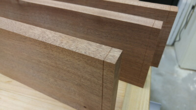 mortise marking for the sides