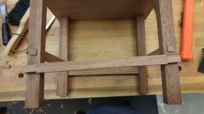 Footstool 4th stretcher dry fit one