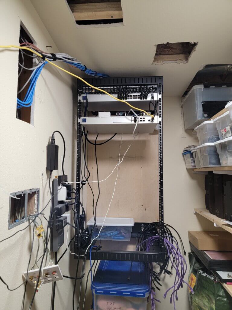 Server rack start